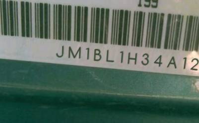 VIN prefix JM1BL1H34A12
