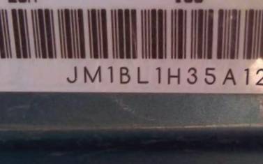 VIN prefix JM1BL1H35A12