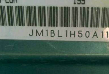 VIN prefix JM1BL1H50A11