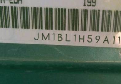 VIN prefix JM1BL1H59A11