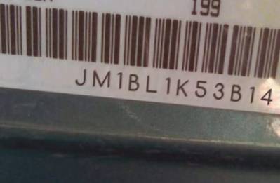 VIN prefix JM1BL1K53B14