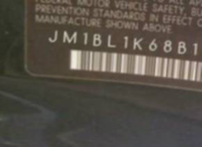 VIN prefix JM1BL1K68B14