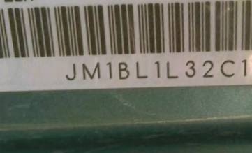 VIN prefix JM1BL1L32C15