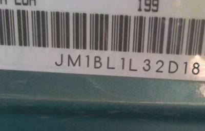 VIN prefix JM1BL1L32D18