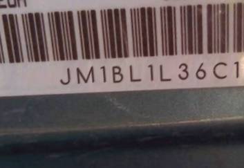 VIN prefix JM1BL1L36C15