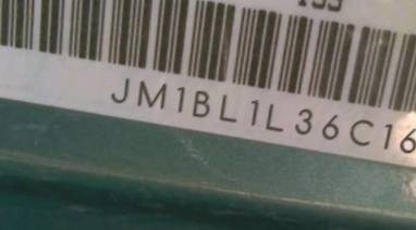 VIN prefix JM1BL1L36C16