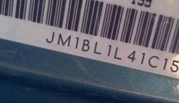 VIN prefix JM1BL1L41C15