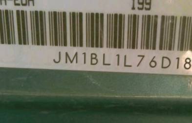 VIN prefix JM1BL1L76D18