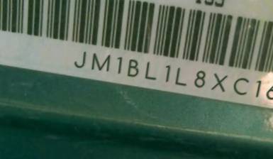 VIN prefix JM1BL1L8XC16