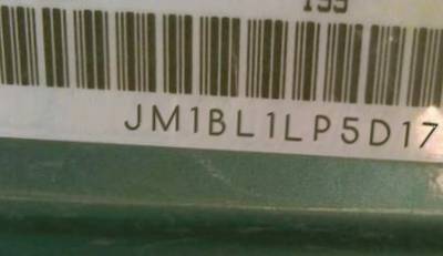VIN prefix JM1BL1LP5D17