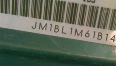 VIN prefix JM1BL1M61B14