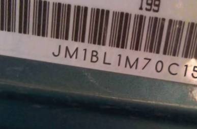 VIN prefix JM1BL1M70C15
