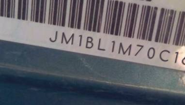 VIN prefix JM1BL1M70C16