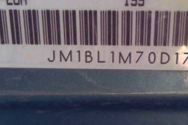 VIN prefix JM1BL1M70D17