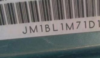 VIN prefix JM1BL1M71D18