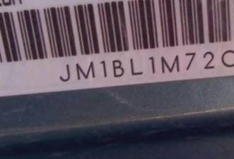 VIN prefix JM1BL1M72C15