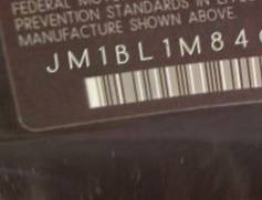 VIN prefix JM1BL1M84C15