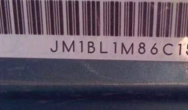 VIN prefix JM1BL1M86C15