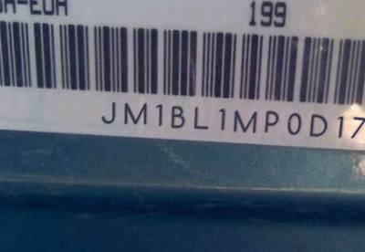 VIN prefix JM1BL1MP0D17