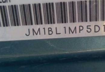 VIN prefix JM1BL1MP5D18