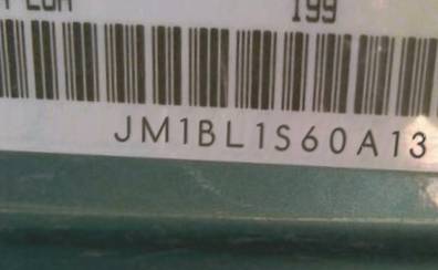 VIN prefix JM1BL1S60A13