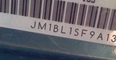 VIN prefix JM1BL1SF9A13