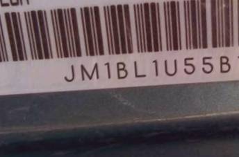 VIN prefix JM1BL1U55B13