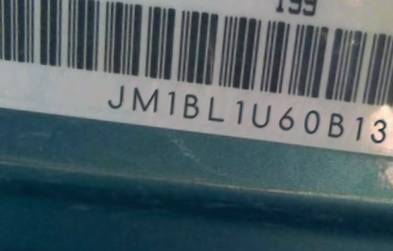 VIN prefix JM1BL1U60B13