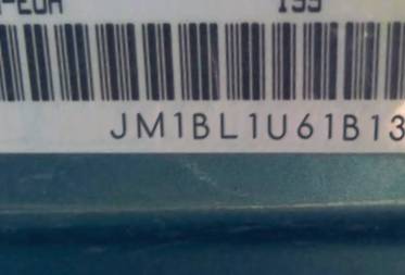 VIN prefix JM1BL1U61B13