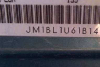 VIN prefix JM1BL1U61B14