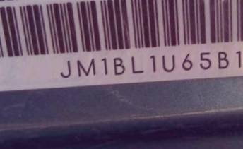 VIN prefix JM1BL1U65B14