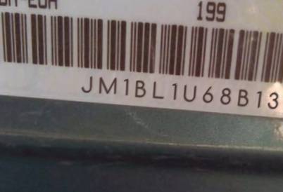 VIN prefix JM1BL1U68B13