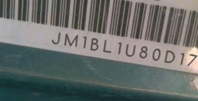 VIN prefix JM1BL1U80D17