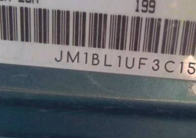 VIN prefix JM1BL1UF3C15
