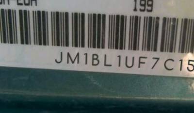 VIN prefix JM1BL1UF7C15