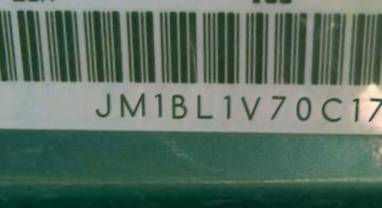 VIN prefix JM1BL1V70C17