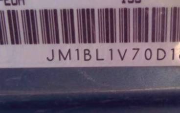 VIN prefix JM1BL1V70D18