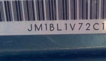VIN prefix JM1BL1V72C16
