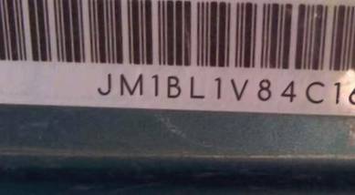 VIN prefix JM1BL1V84C16