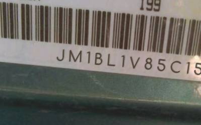 VIN prefix JM1BL1V85C15