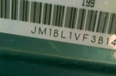 VIN prefix JM1BL1VF3B14