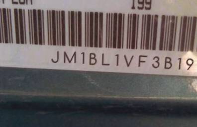 VIN prefix JM1BL1VF3B19