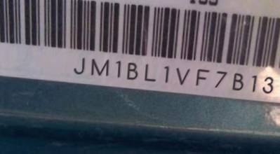 VIN prefix JM1BL1VF7B13
