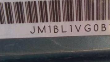 VIN prefix JM1BL1VG0B13