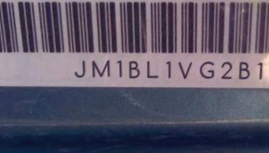 VIN prefix JM1BL1VG2B13