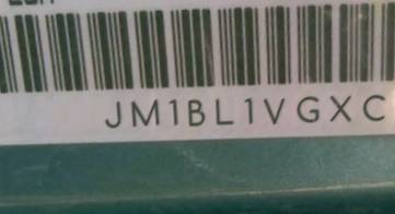 VIN prefix JM1BL1VGXC15