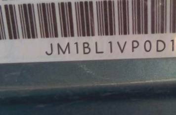 VIN prefix JM1BL1VP0D18