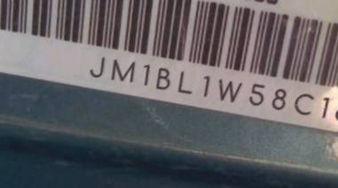 VIN prefix JM1BL1W58C16
