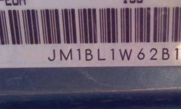 VIN prefix JM1BL1W62B13