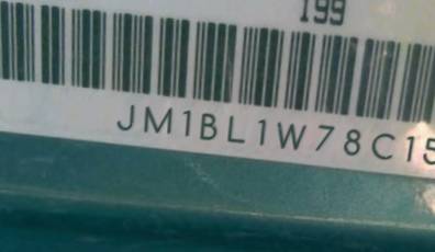 VIN prefix JM1BL1W78C15